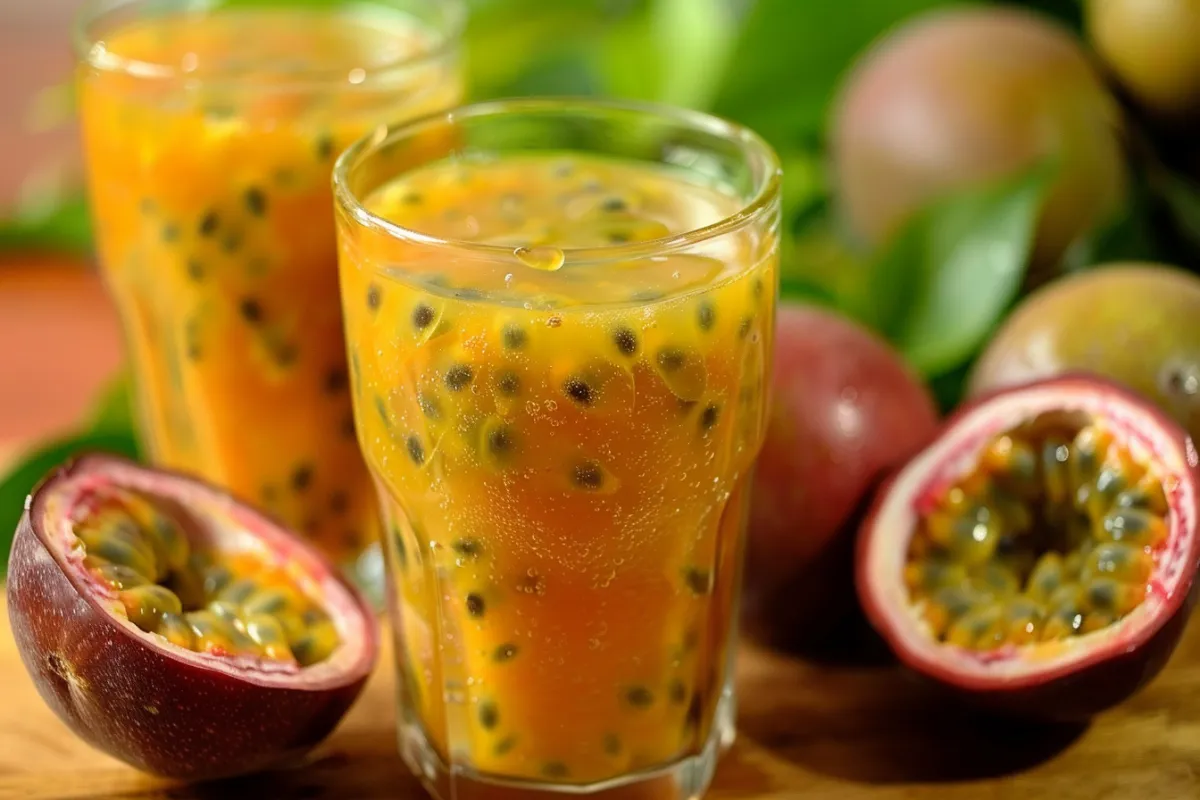  How to get juice from passion fruit? 