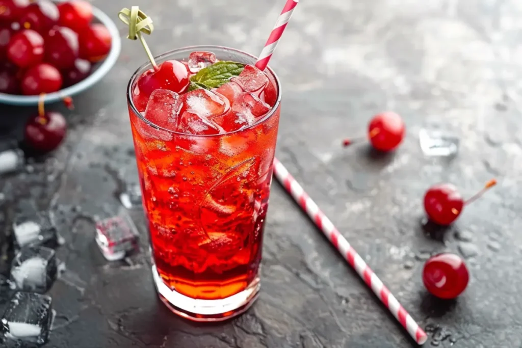 What is a dirty Shirley made of?