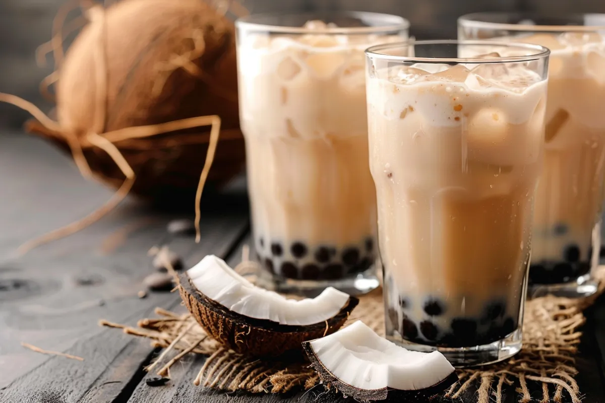 Is coconut boba tea healthy? 