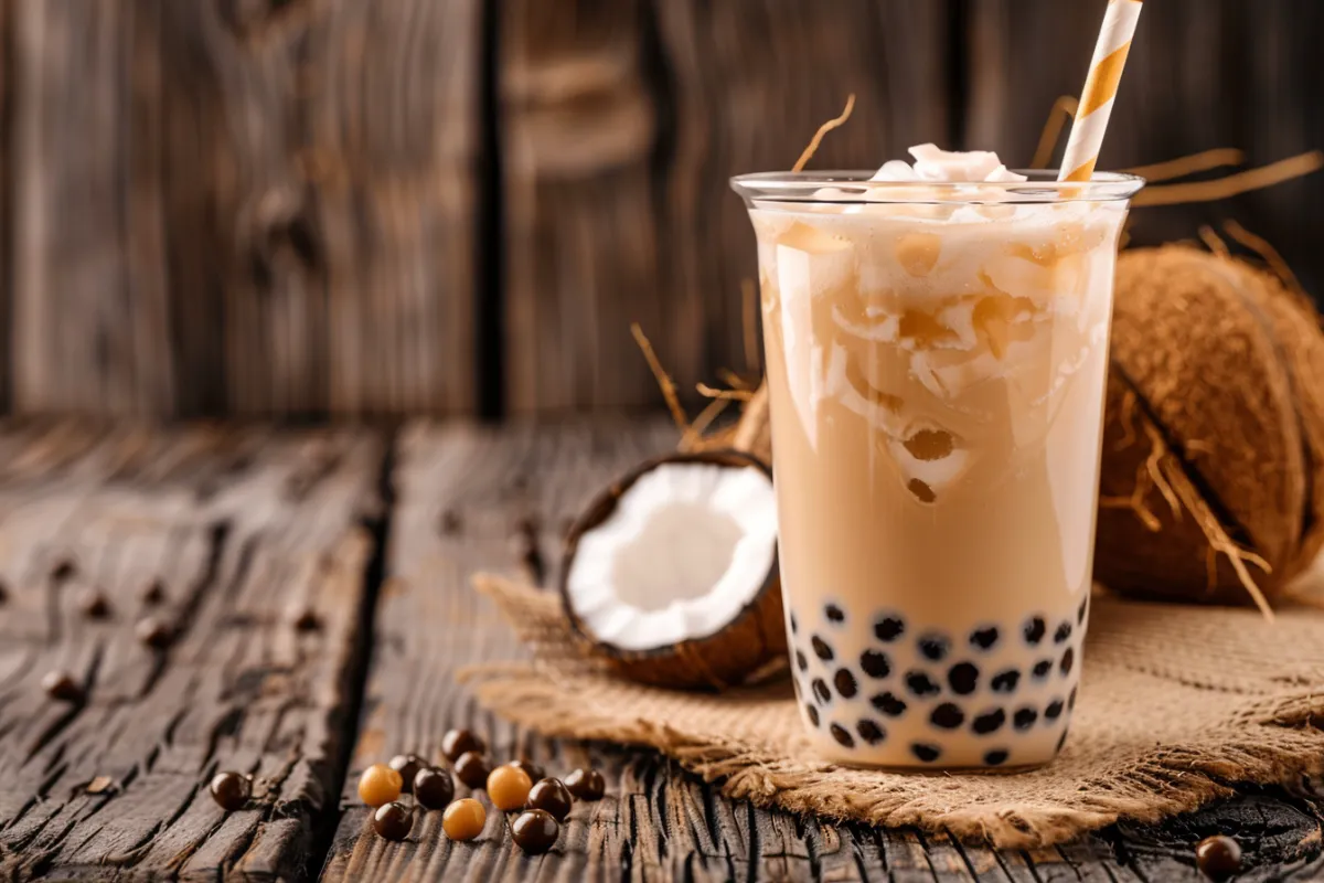 Is coconut boba tea healthy? 