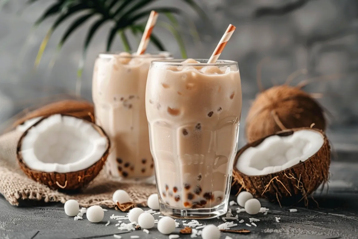 Is coconut boba tea healthy? 