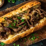 What cut is used for Philly cheesesteak?