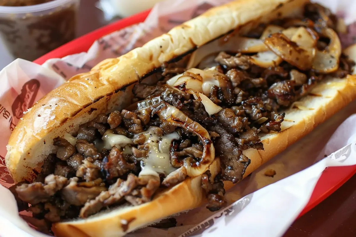  What part of the cow is used for Philly cheesesteak?