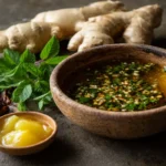 Grilled beef skewers with ginger-pineapple marinade