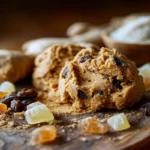 Ginger rye cookies cooling on rack