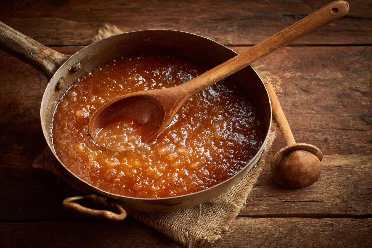 Ginger condiments in jars