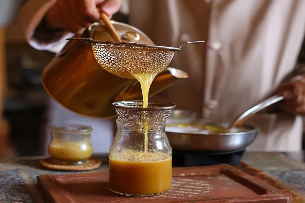 Jamu tonic with turmeric and ginger roots