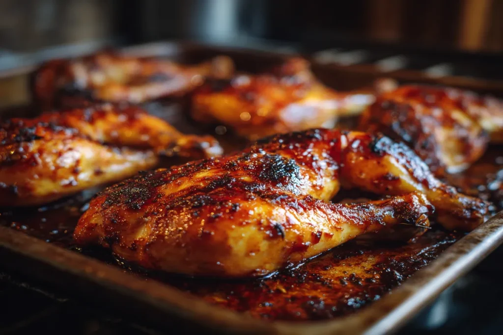 Grilled Ginger Chicken Marinade Final Plated Dish