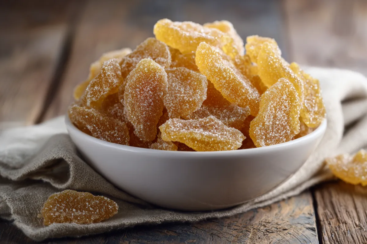 Old-Fashioned Candied Ginger Recipe – Easy, Classic, and Homemade