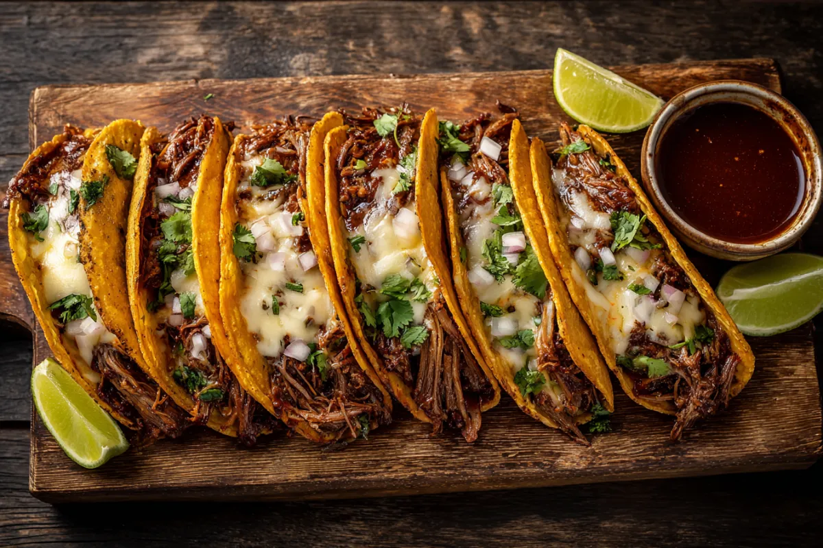 Instant Pot Birria Beef Tacos
