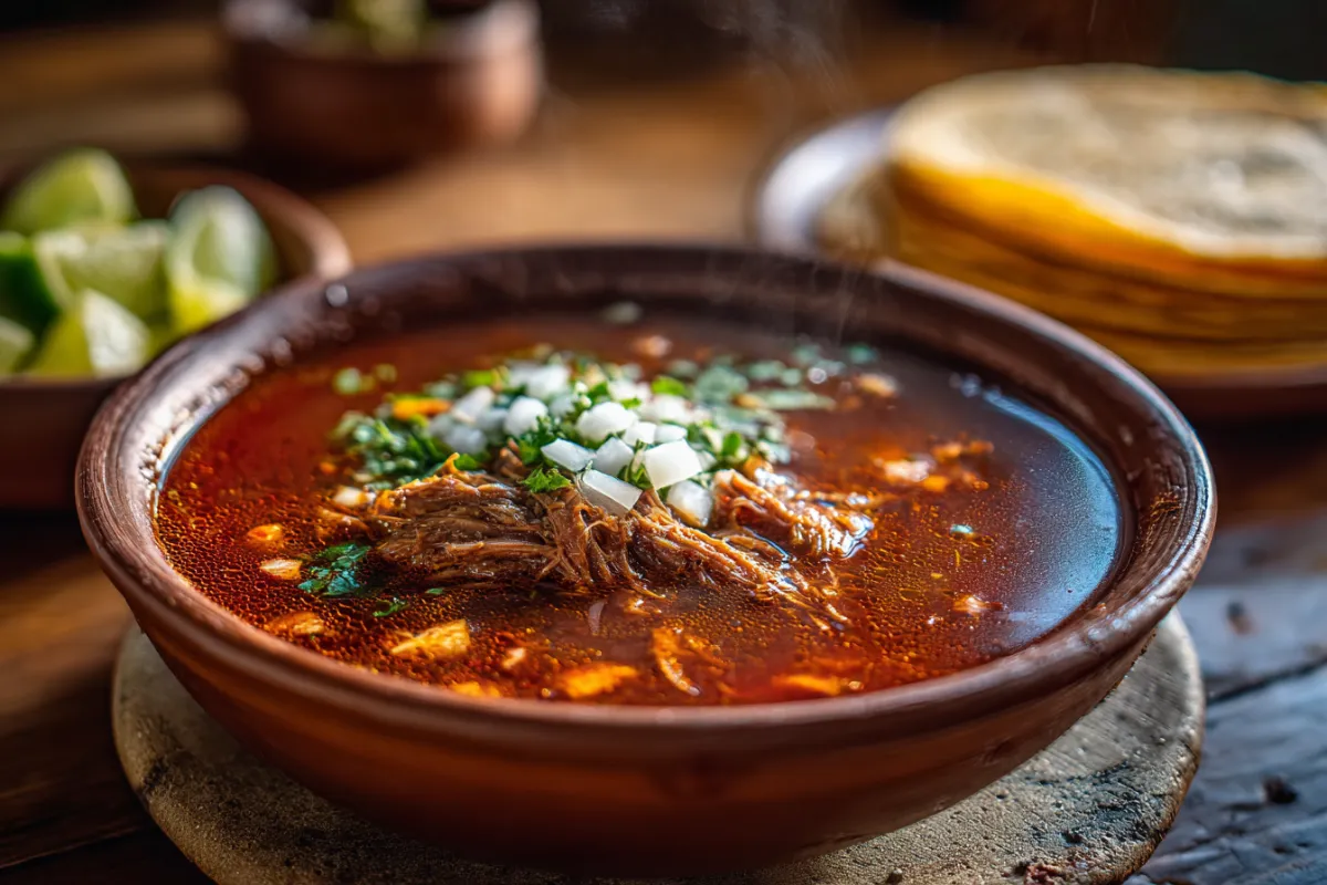 Homemade Birria Consommé from Scratch