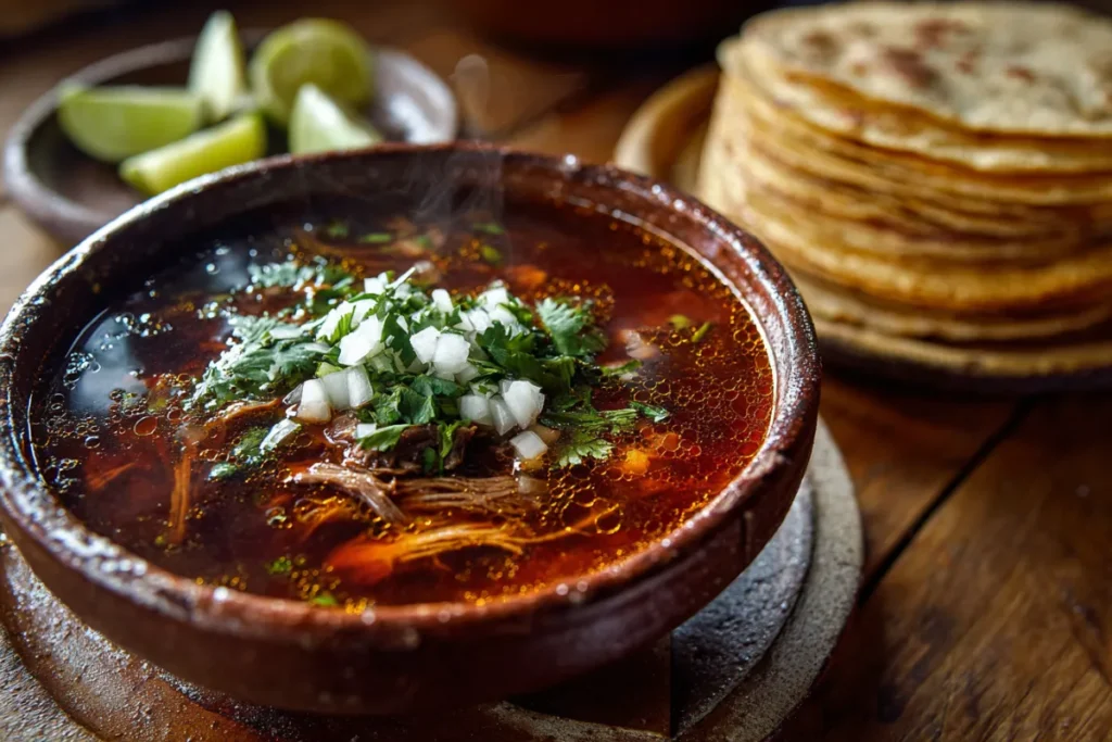 Homemade Birria Consommé from Scratch