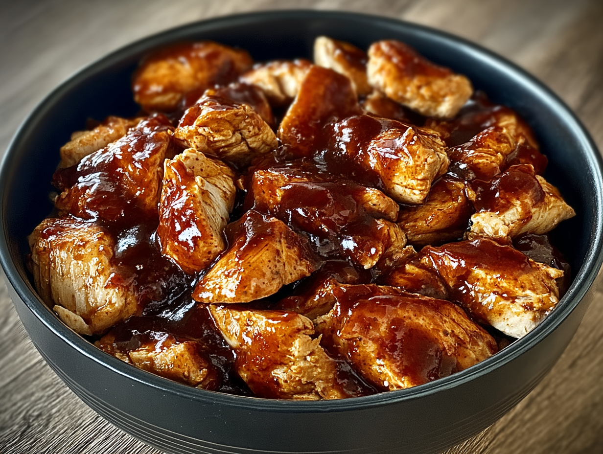 Sweet Baby Ray’s Crockpot Chicken