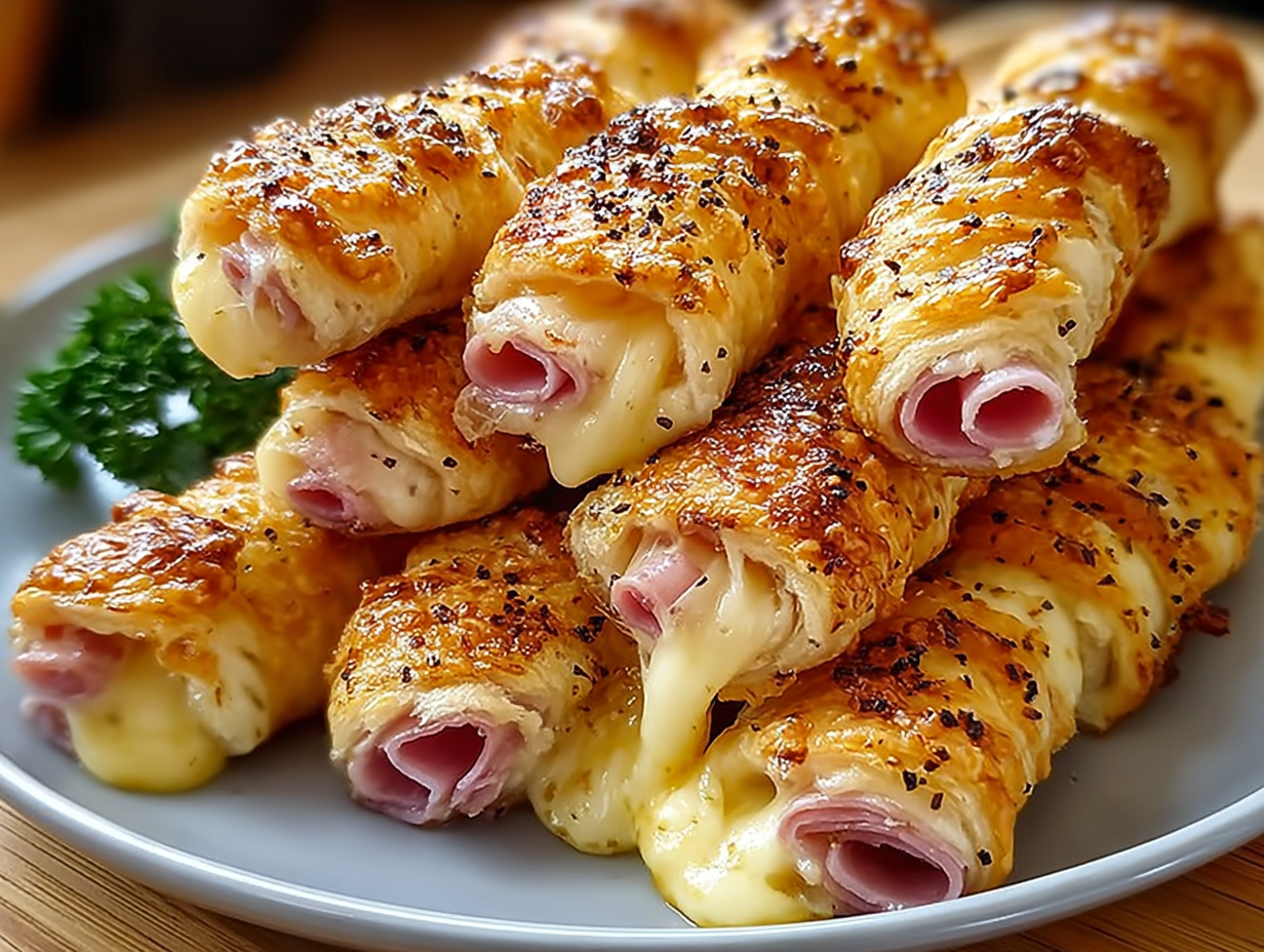 Ham and Cheese Sticks