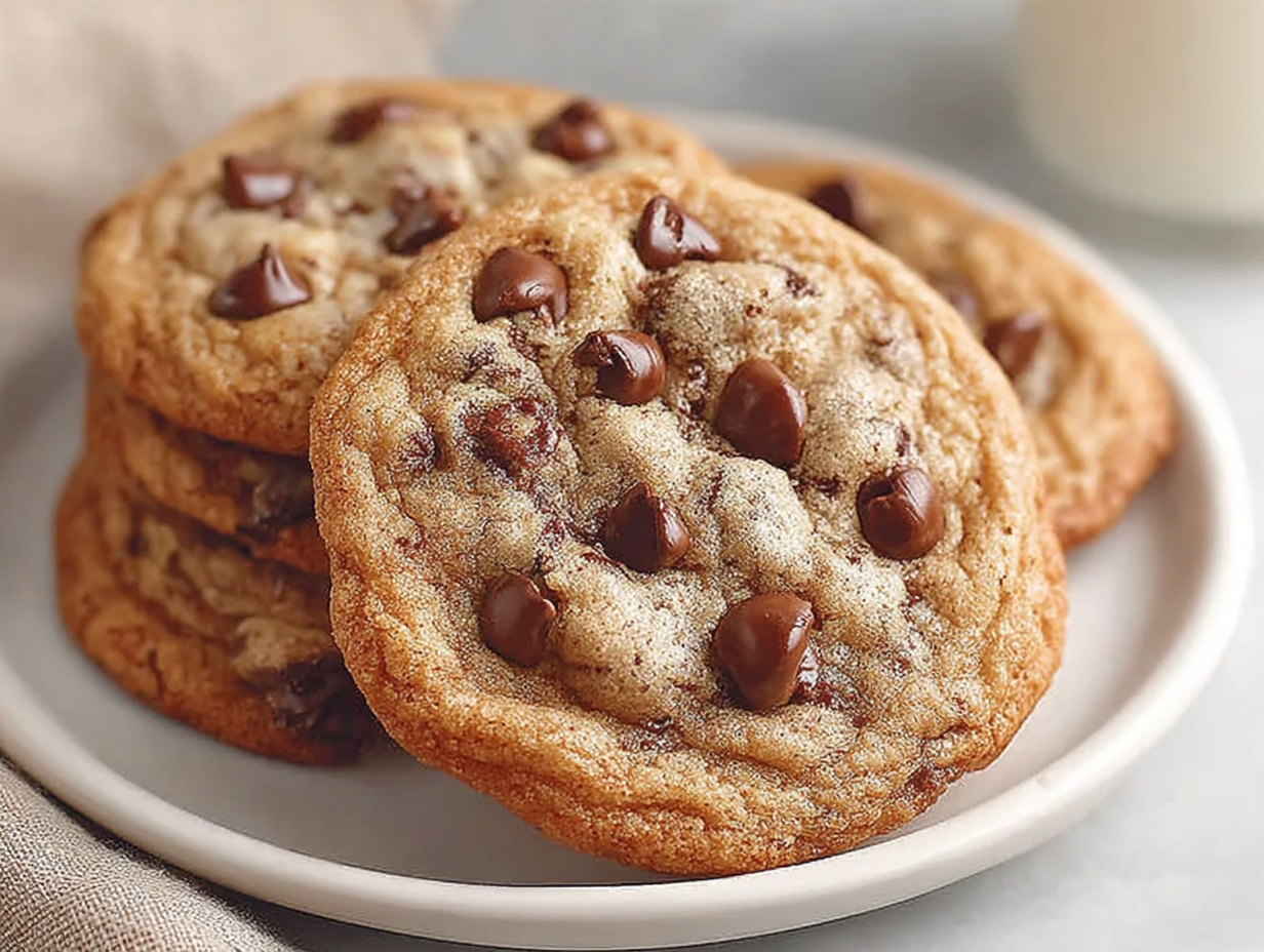 Classic Sourdough Discard Chocolate Chip Cookies