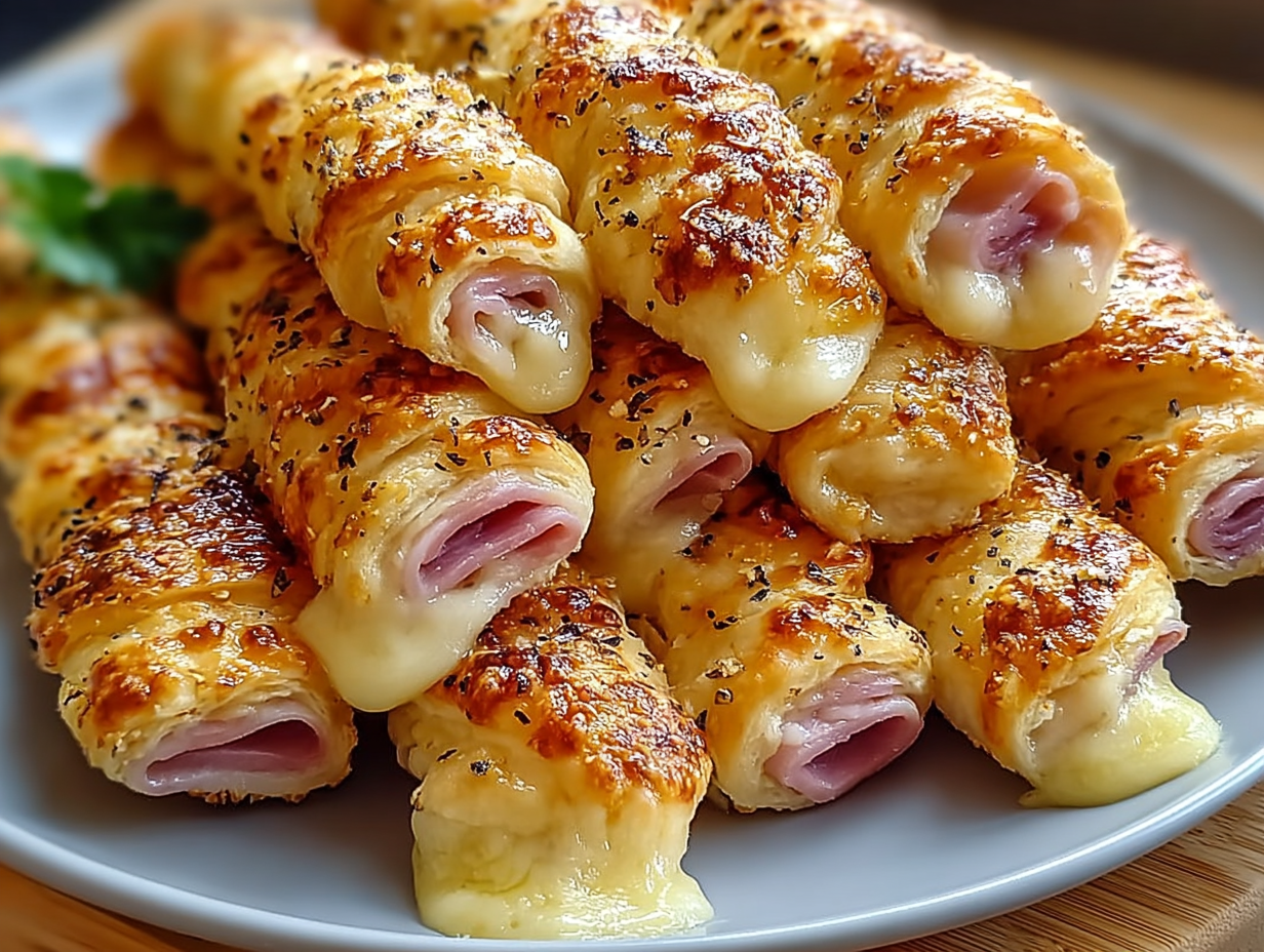 Ham and Cheese Sticks