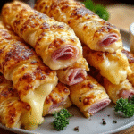 Ham and Cheese Sticks