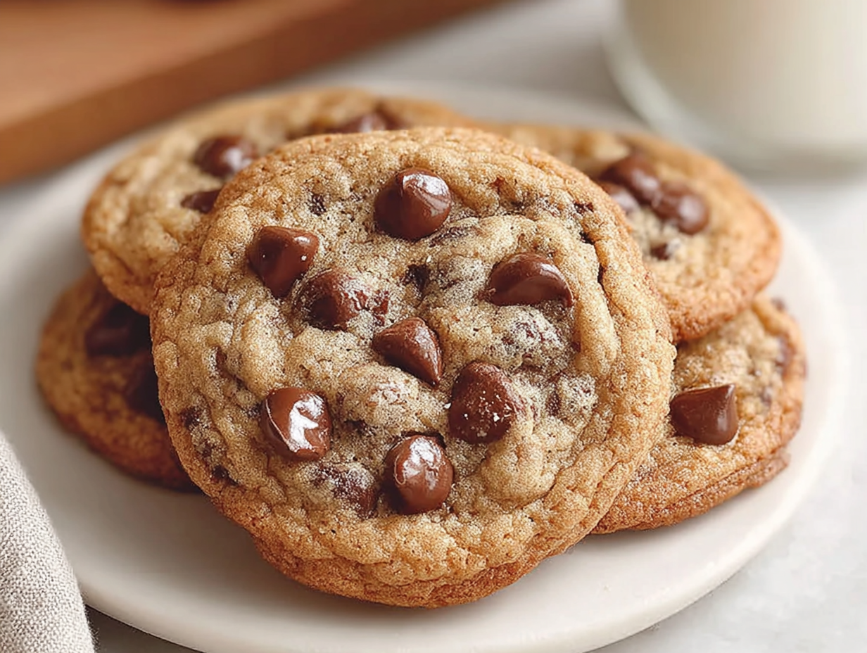 Classic Sourdough Discard Chocolate Chip Cookies