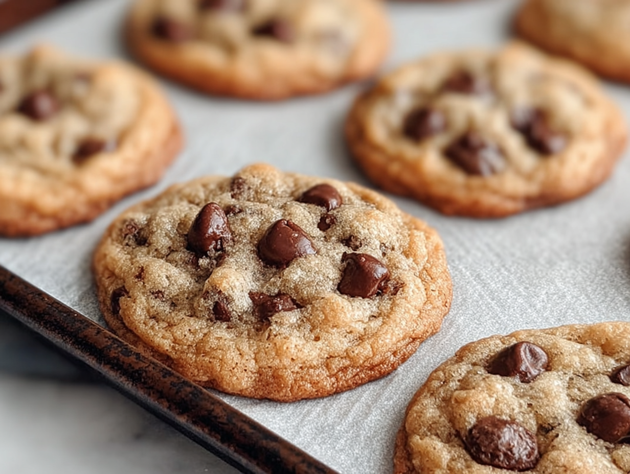 Classic Sourdough Discard Chocolate Chip Cookies