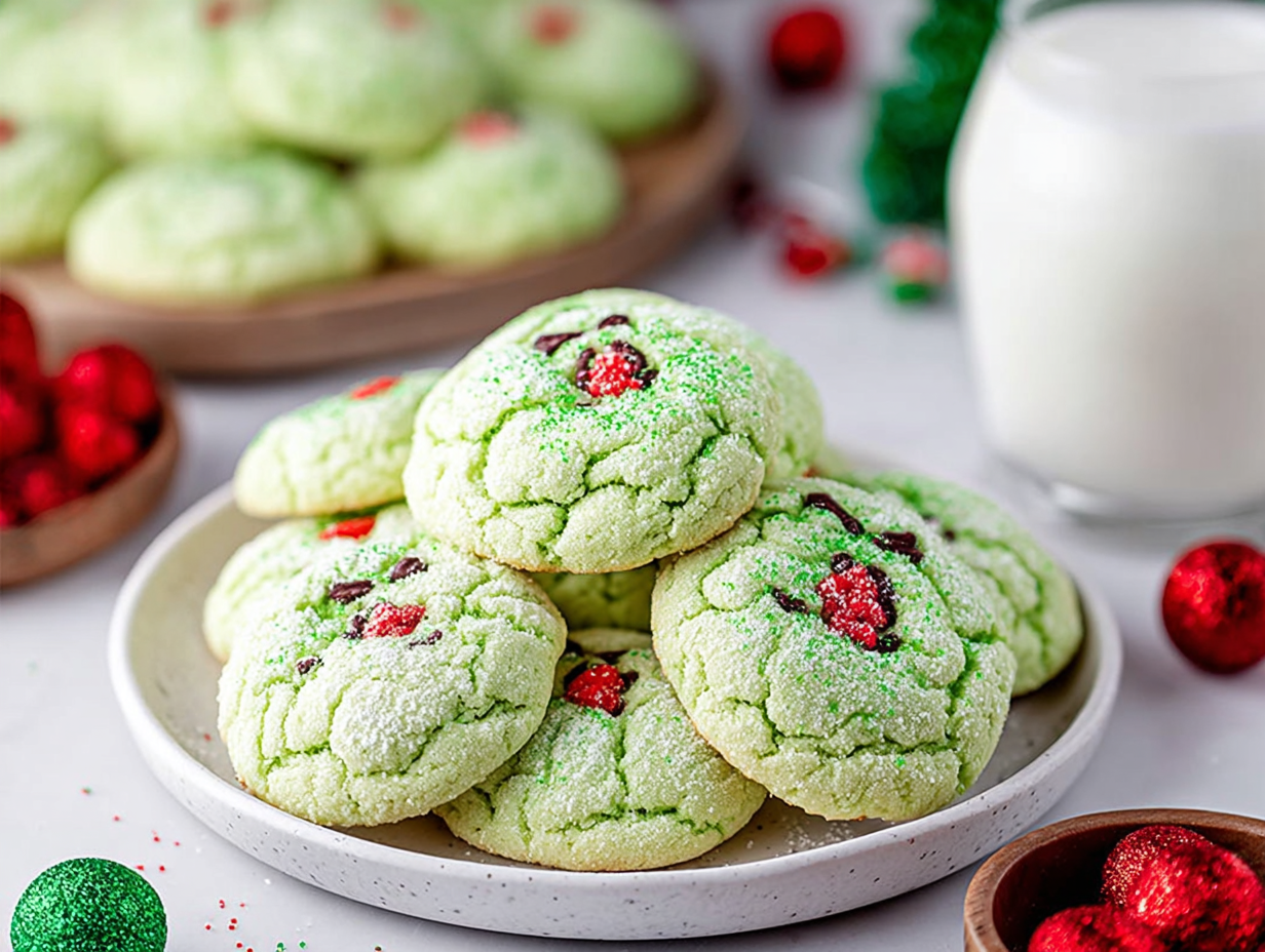 Delicious Grinch Cookies: A Festive Holiday Treat
