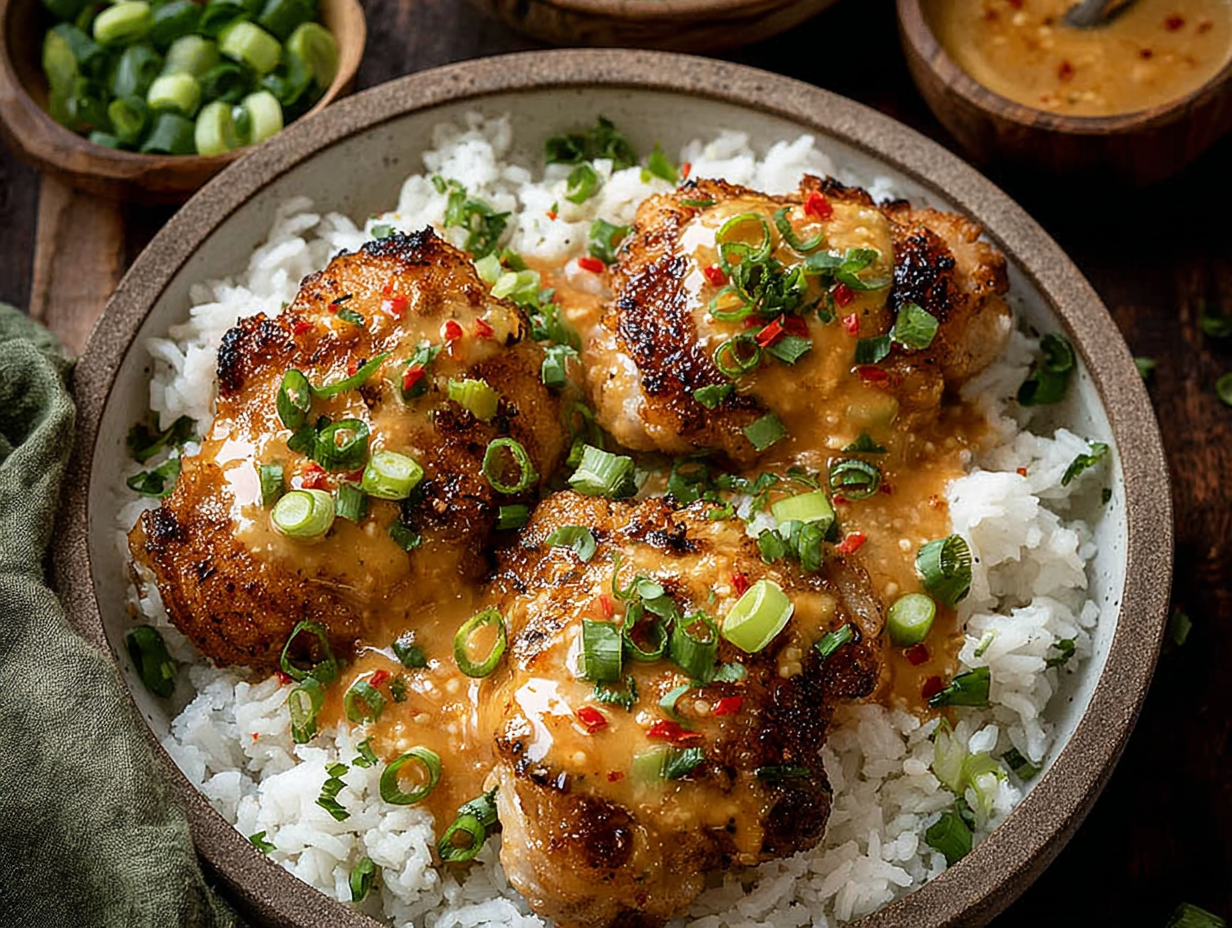Skillet Bang Bang Chicken Thighs: A Delicious Recipe for Dinner