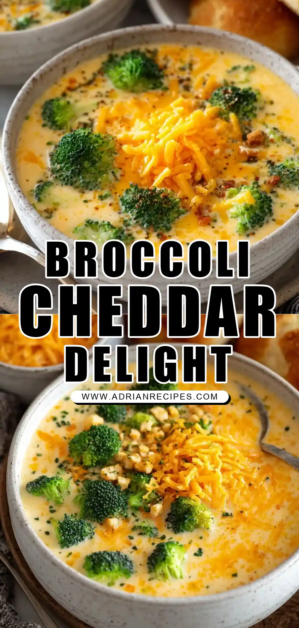 Creamy Broccoli Cheddar Soup