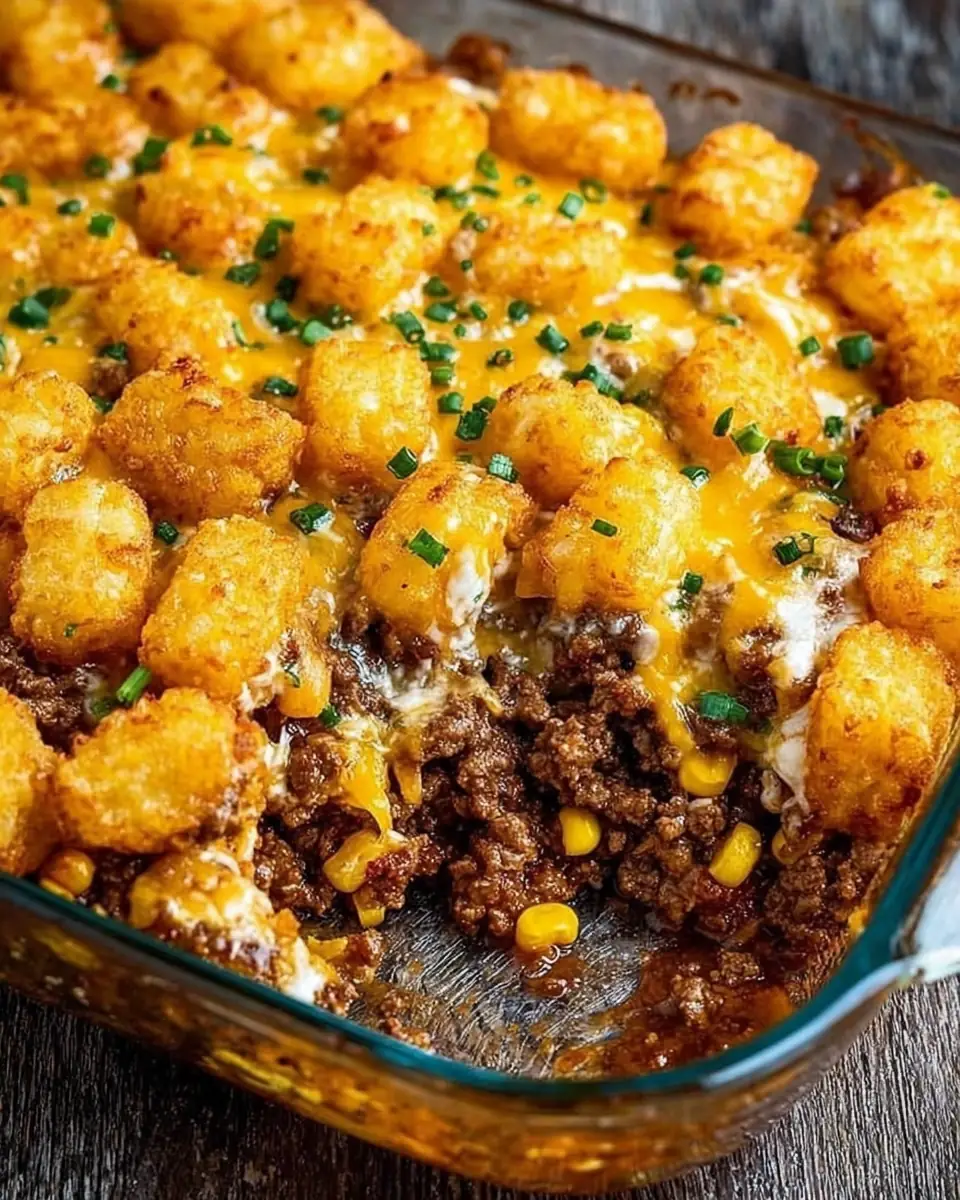 A delicious plate of Easy Cowboy Casserole