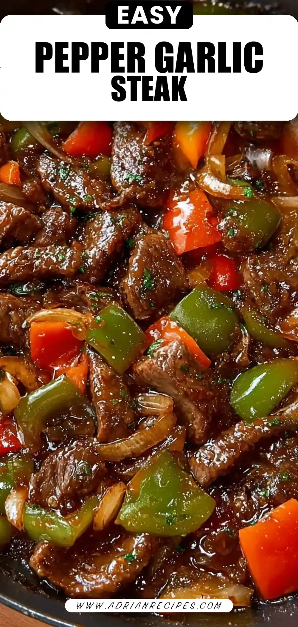 Pepper Steak with Garlic Rice