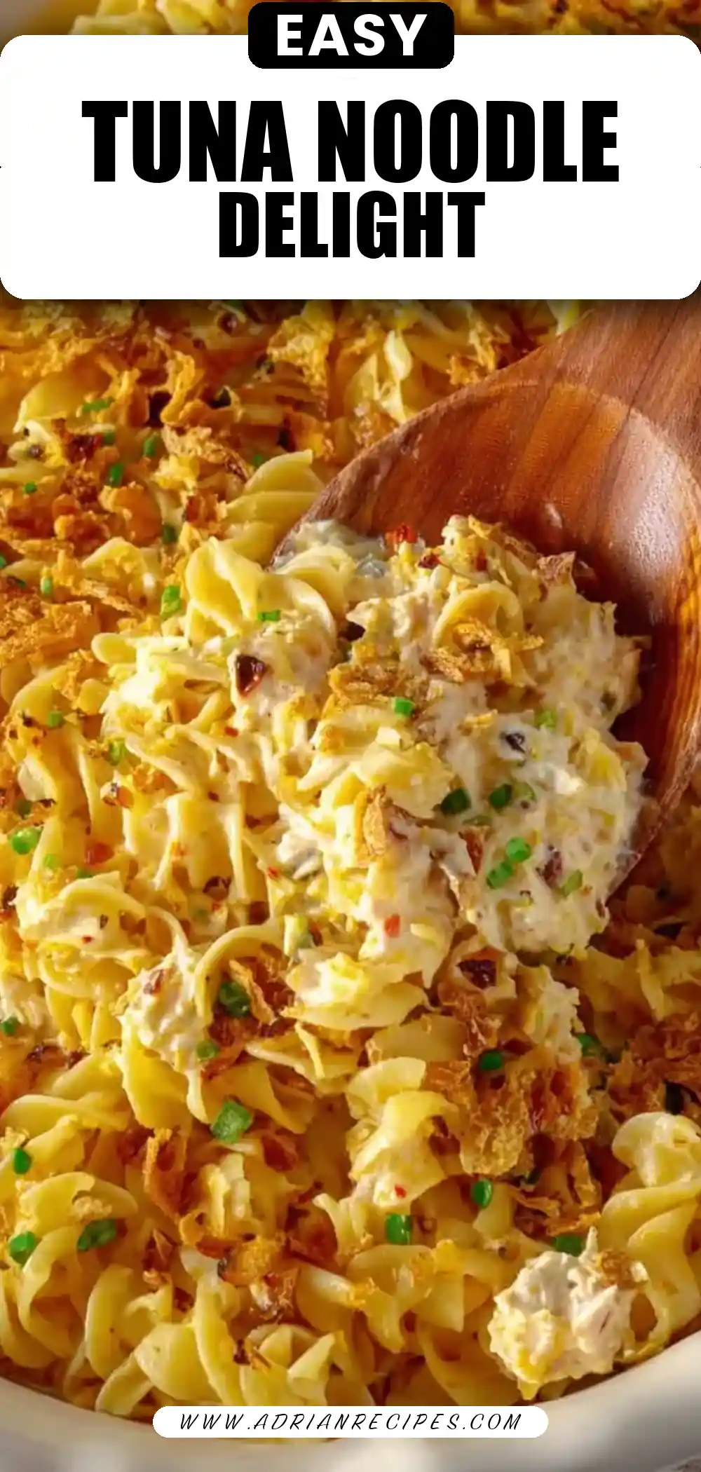 Old-Fashioned Tuna Noodle Casserole