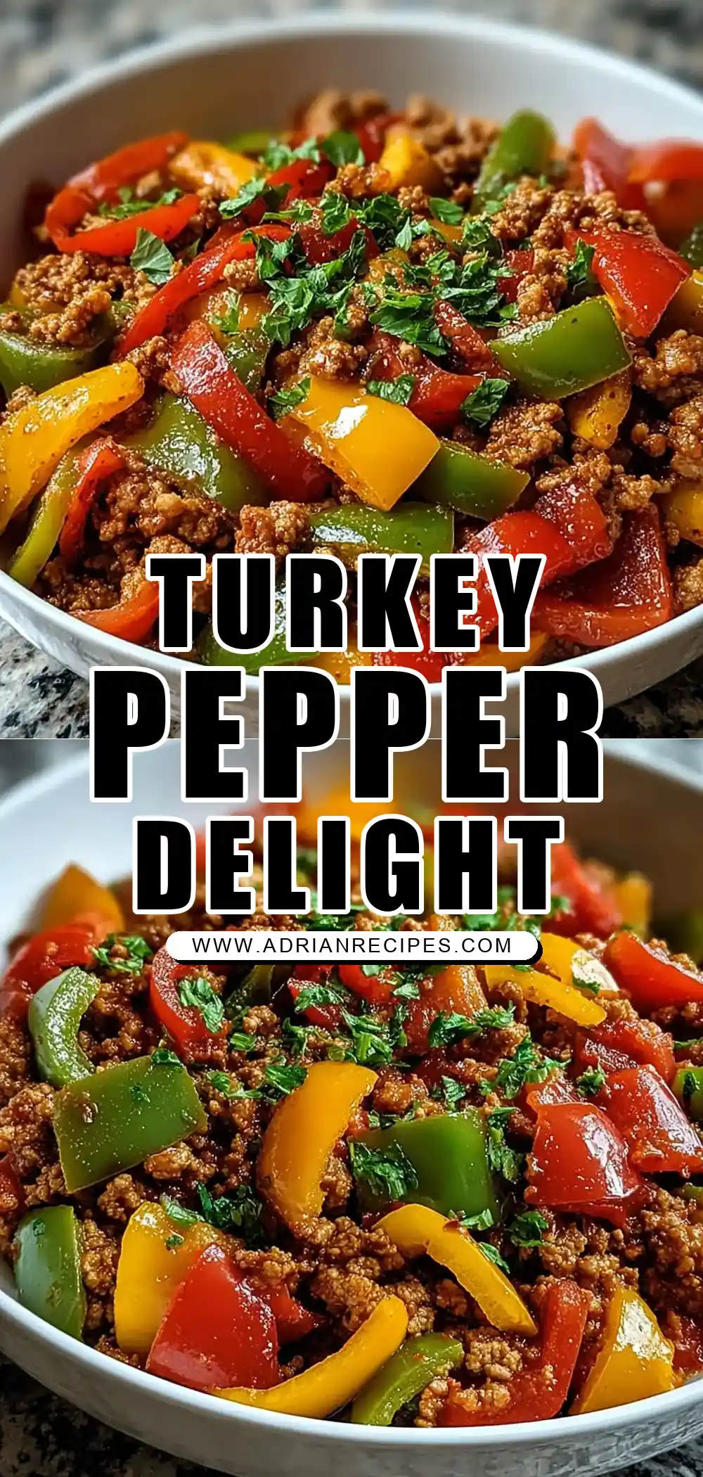Ground Turkey and Peppers