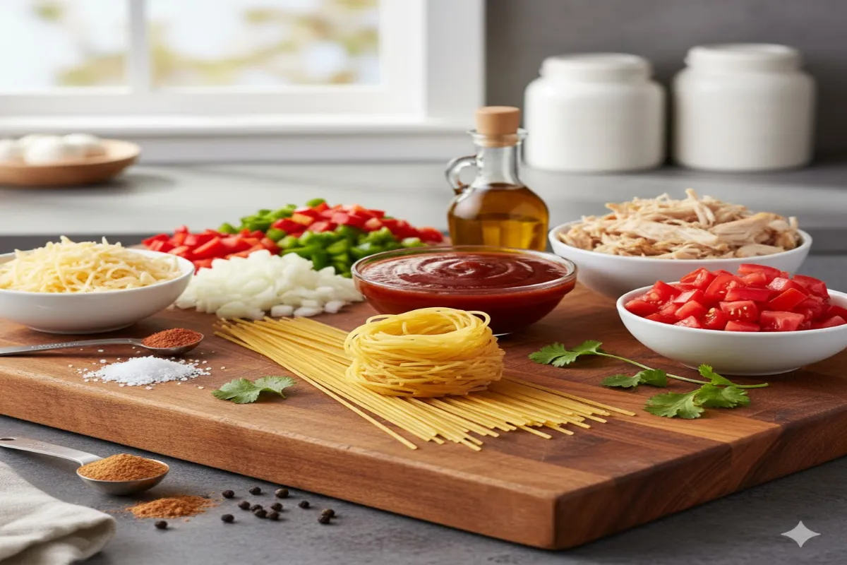 Monterey Chicken Spaghetti