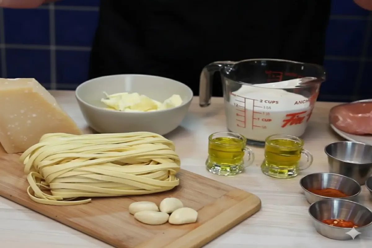 Chicken Fettuccine Alfredo – Creamy Recipe Better than Carbonara