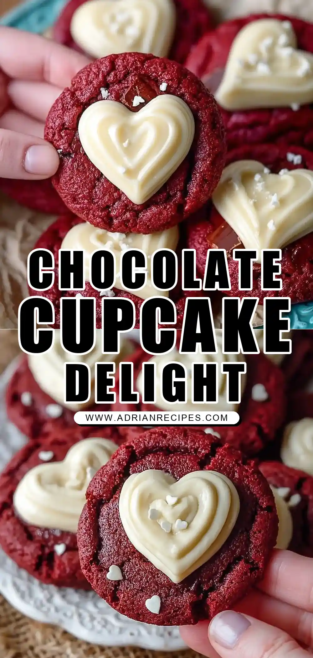 German Chocolate Cupcakes