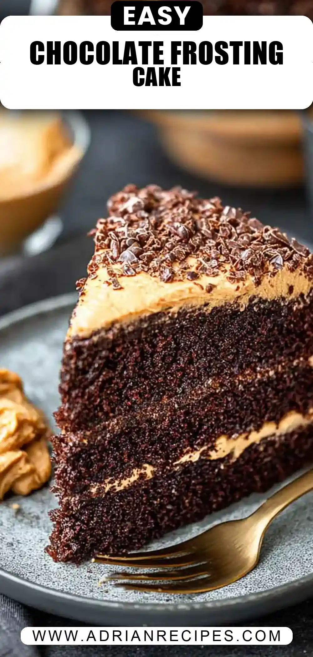Chocolate Cake with Chocolate Frosting