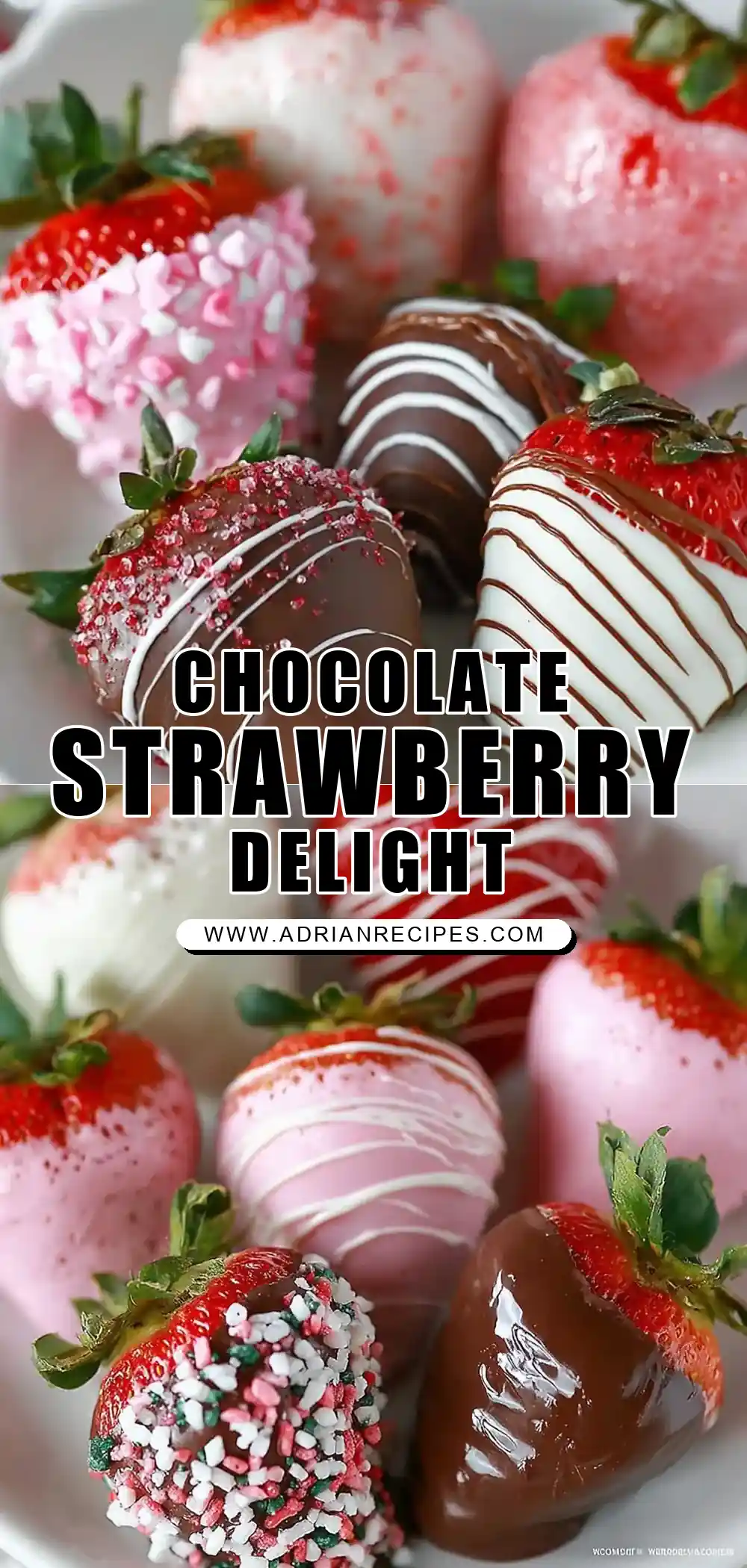 Easy Chocolate Covered Strawberries