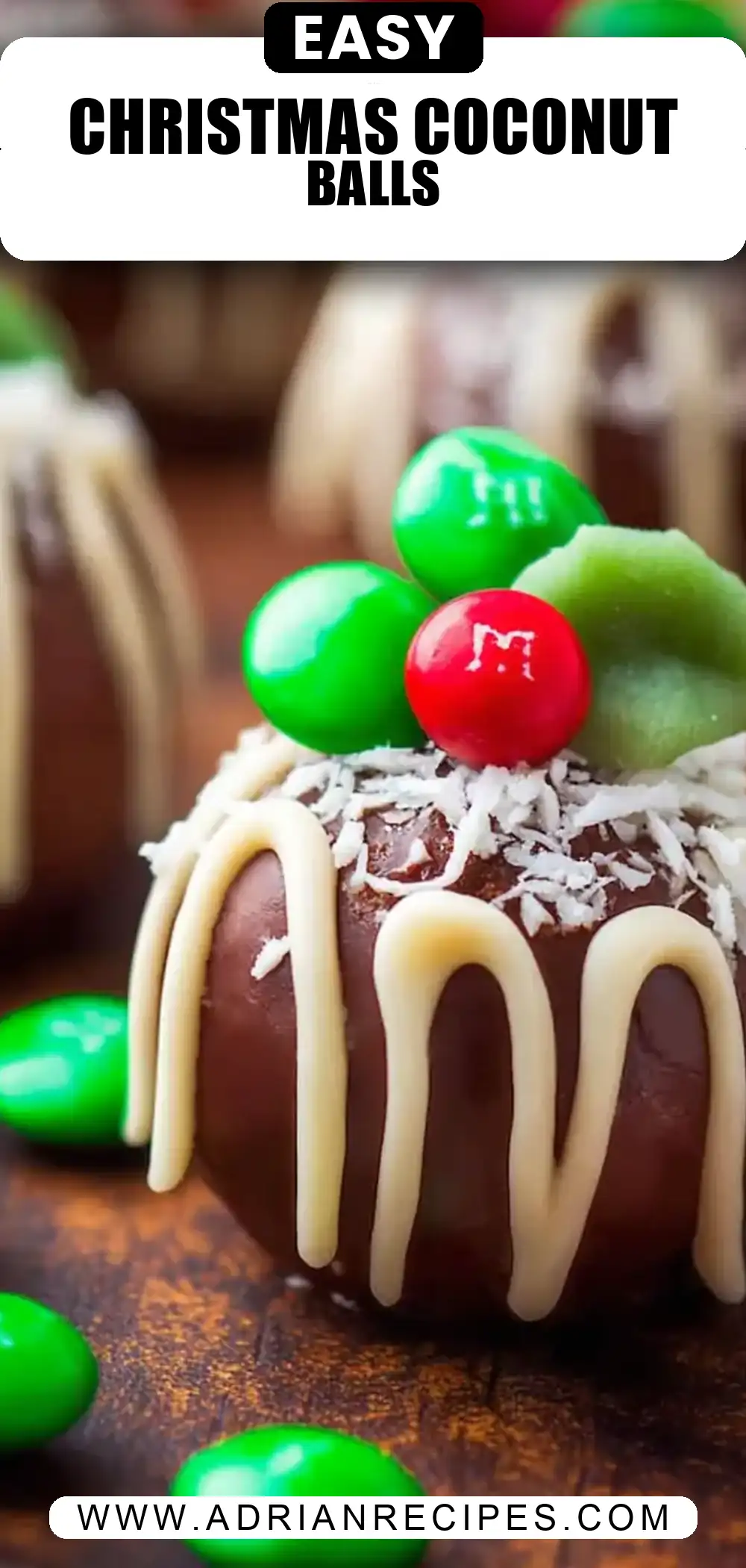 Christmas Coconut Balls Recipe