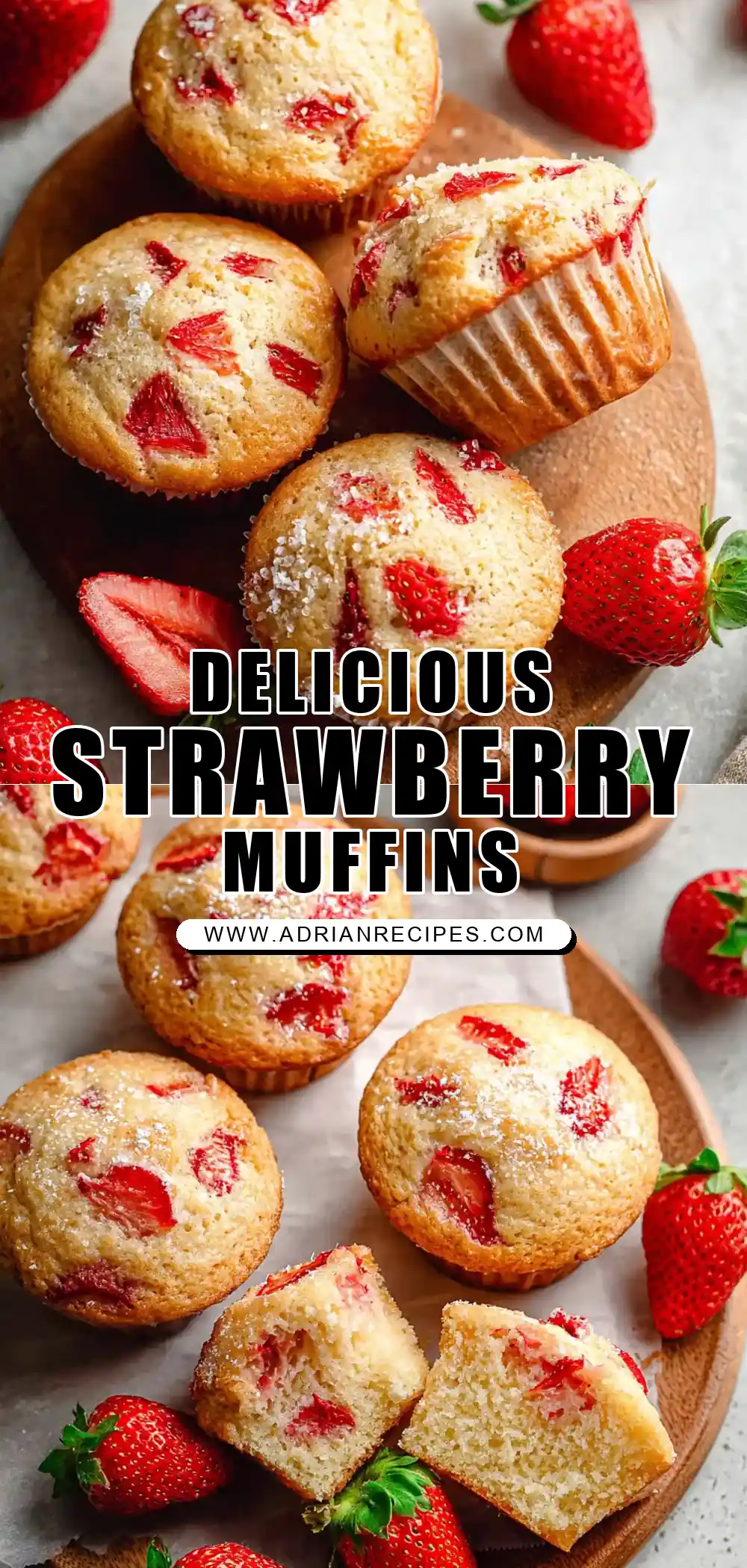 Strawberry Muffins