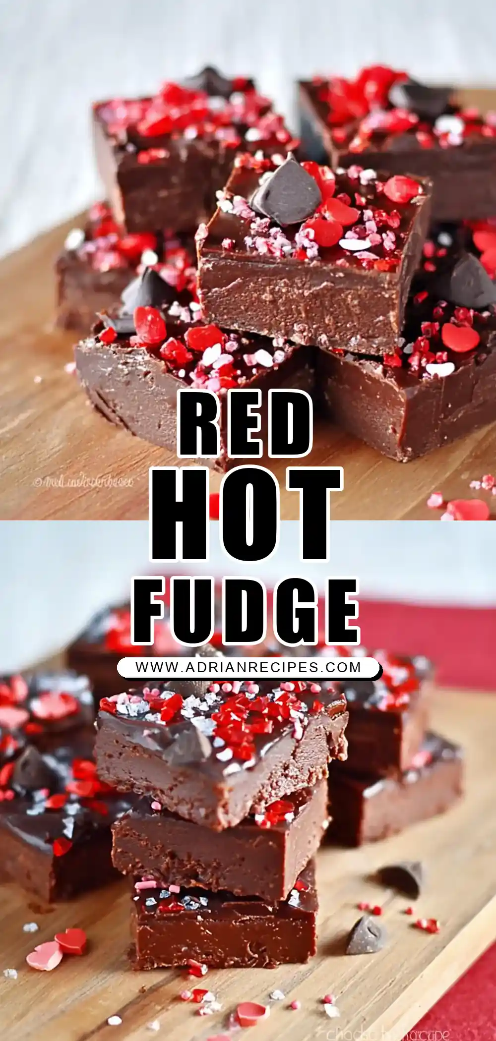 Red Hot Dark Chocolate Fudge
