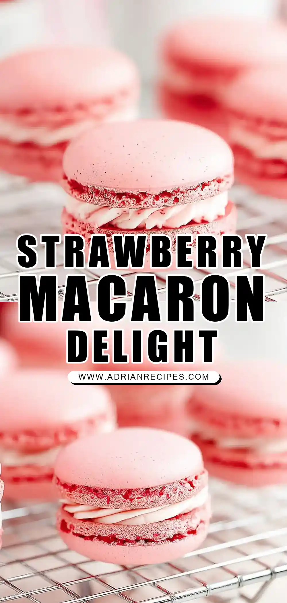Strawberry Macaron Recipe