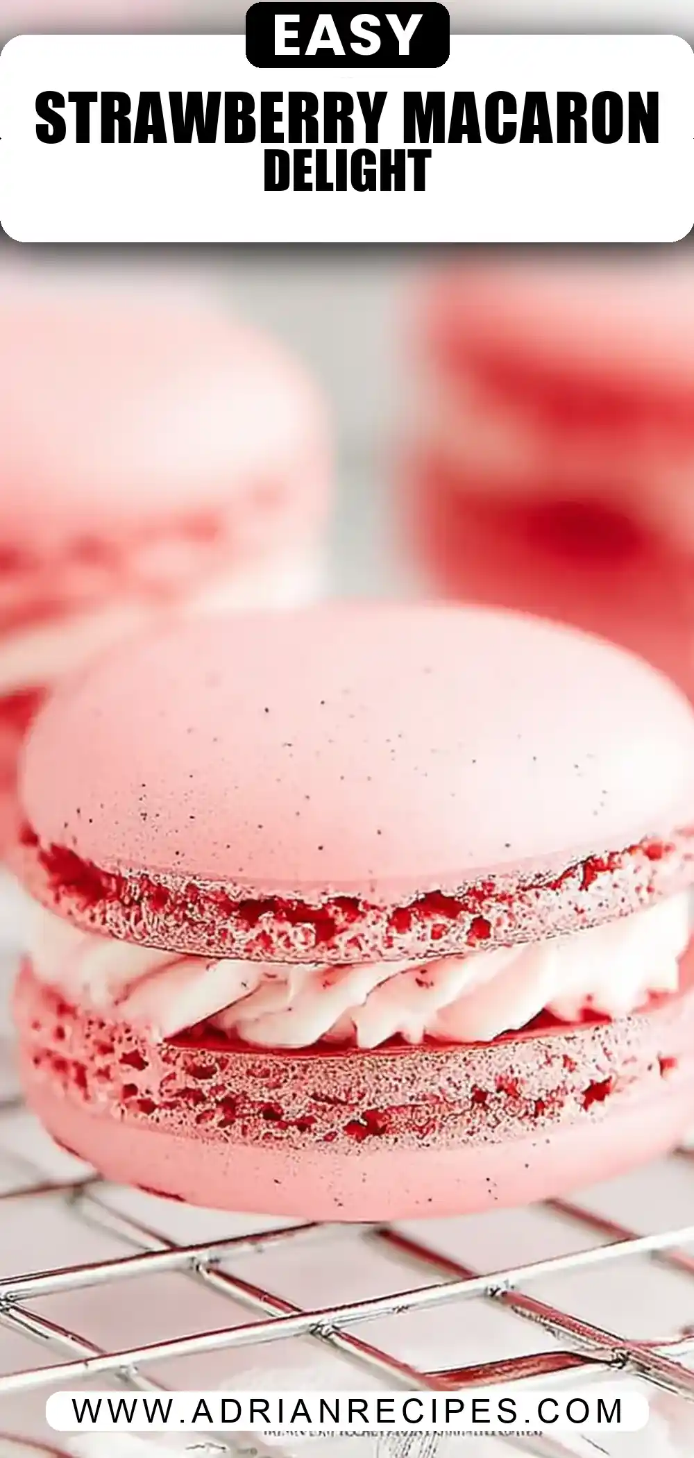 Strawberry Macaron Recipe