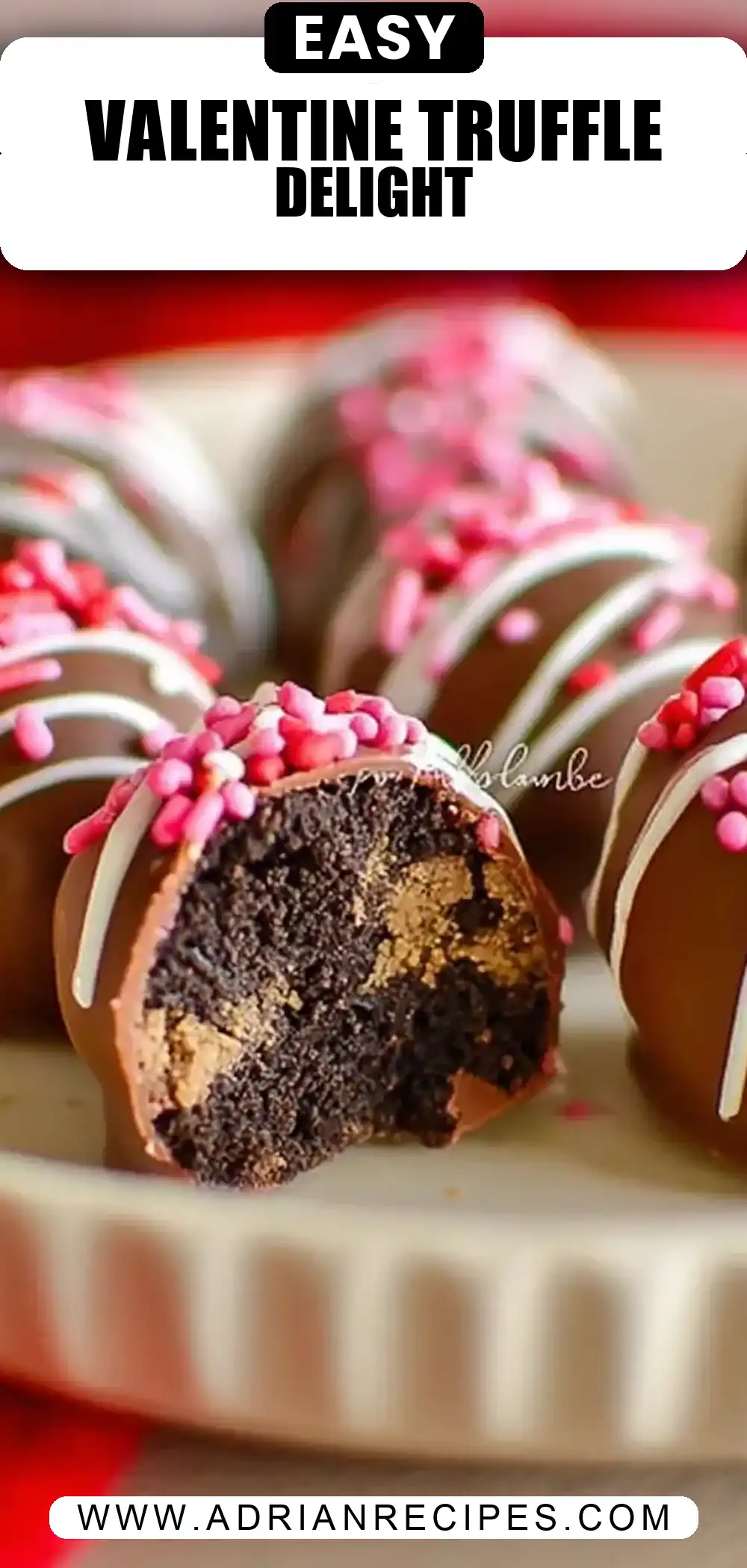 Valentine Oreo Truffles