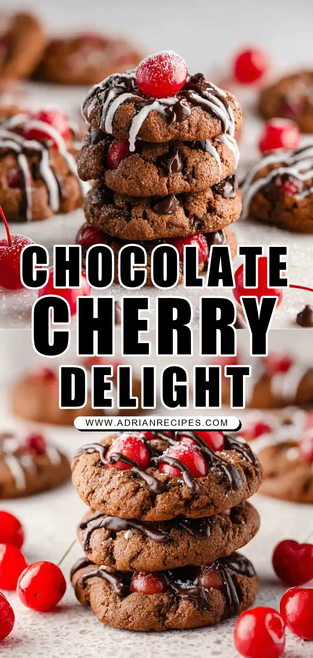 Chocolate Cherry Cookies