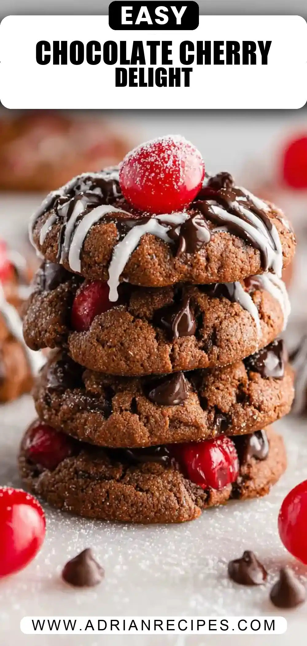 Chocolate Cherry Cookies