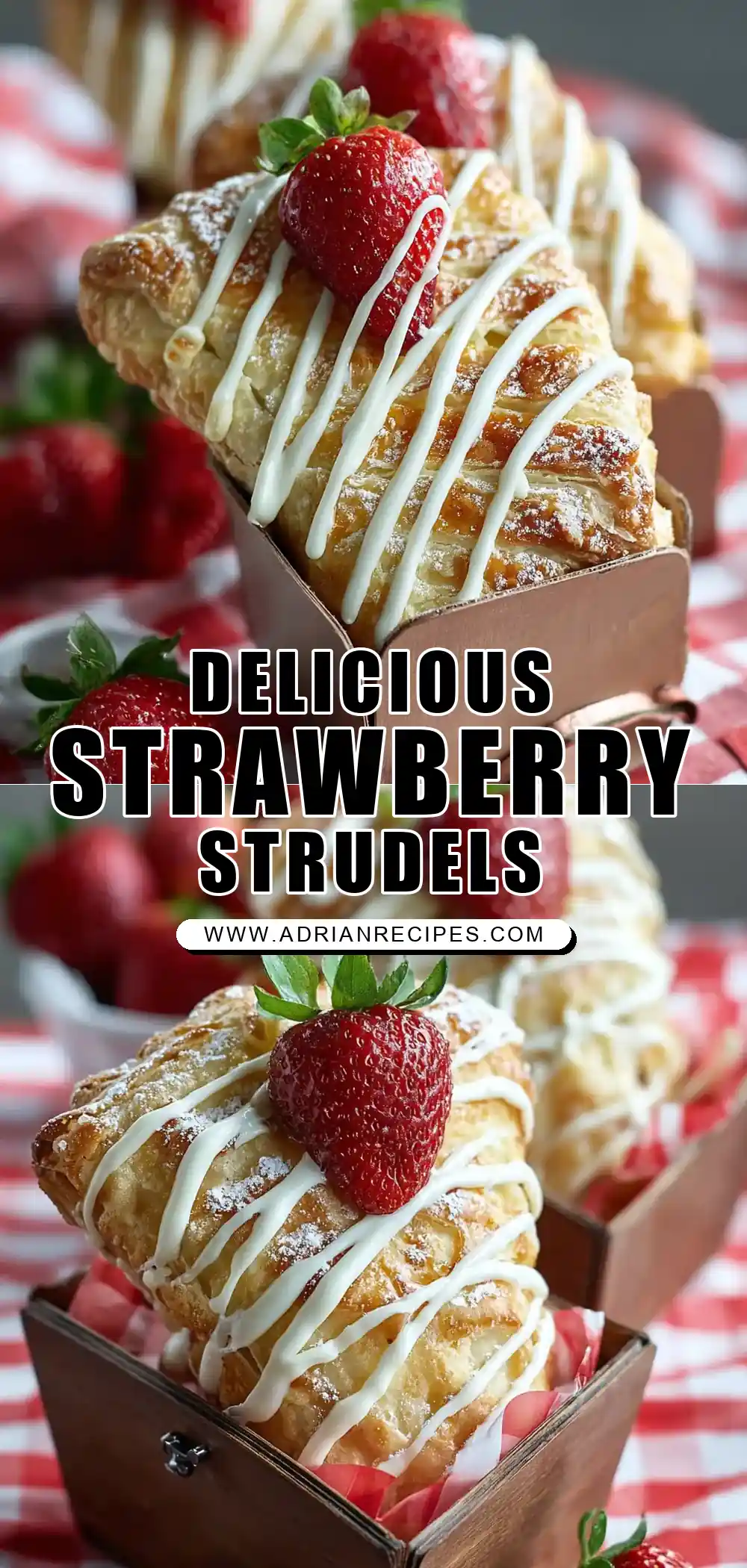 Strawberry Strudels