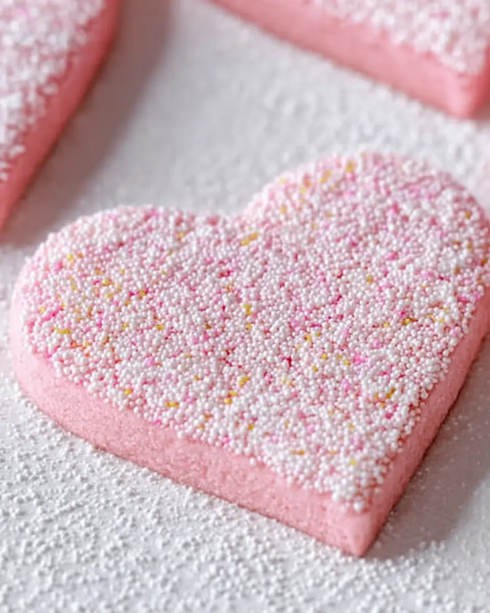 A delicious plate of Fast and Easy Valentine's Sugar Cookies