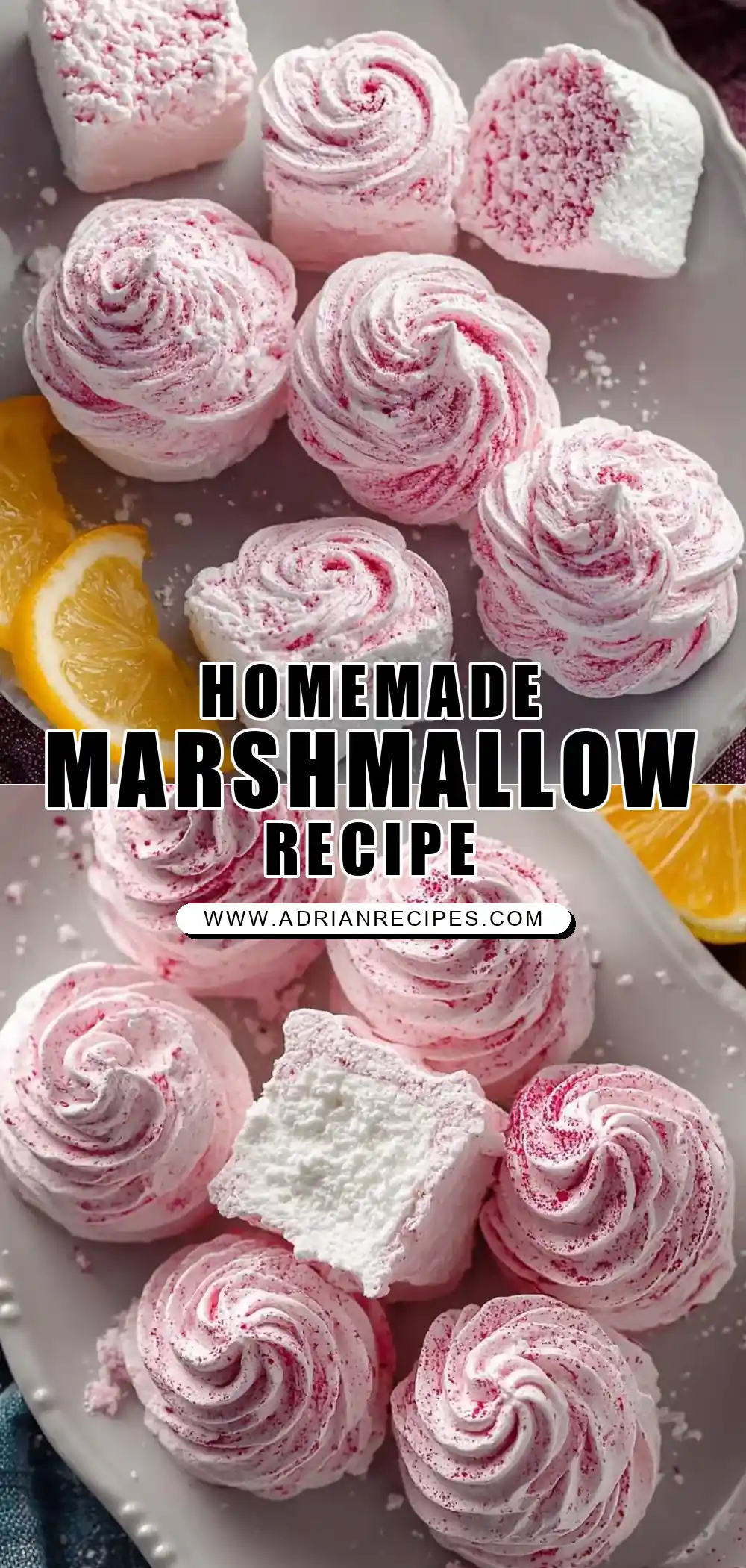 Homemade Marshmallows (Zephyr) VIDEO