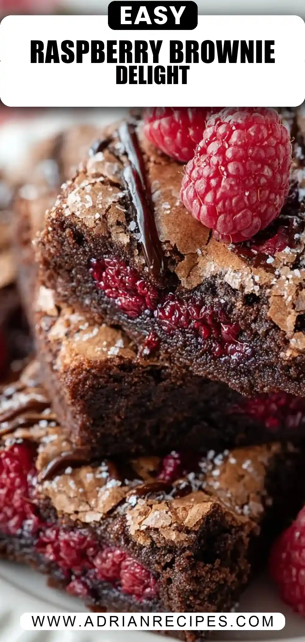 Raspberry Brownie