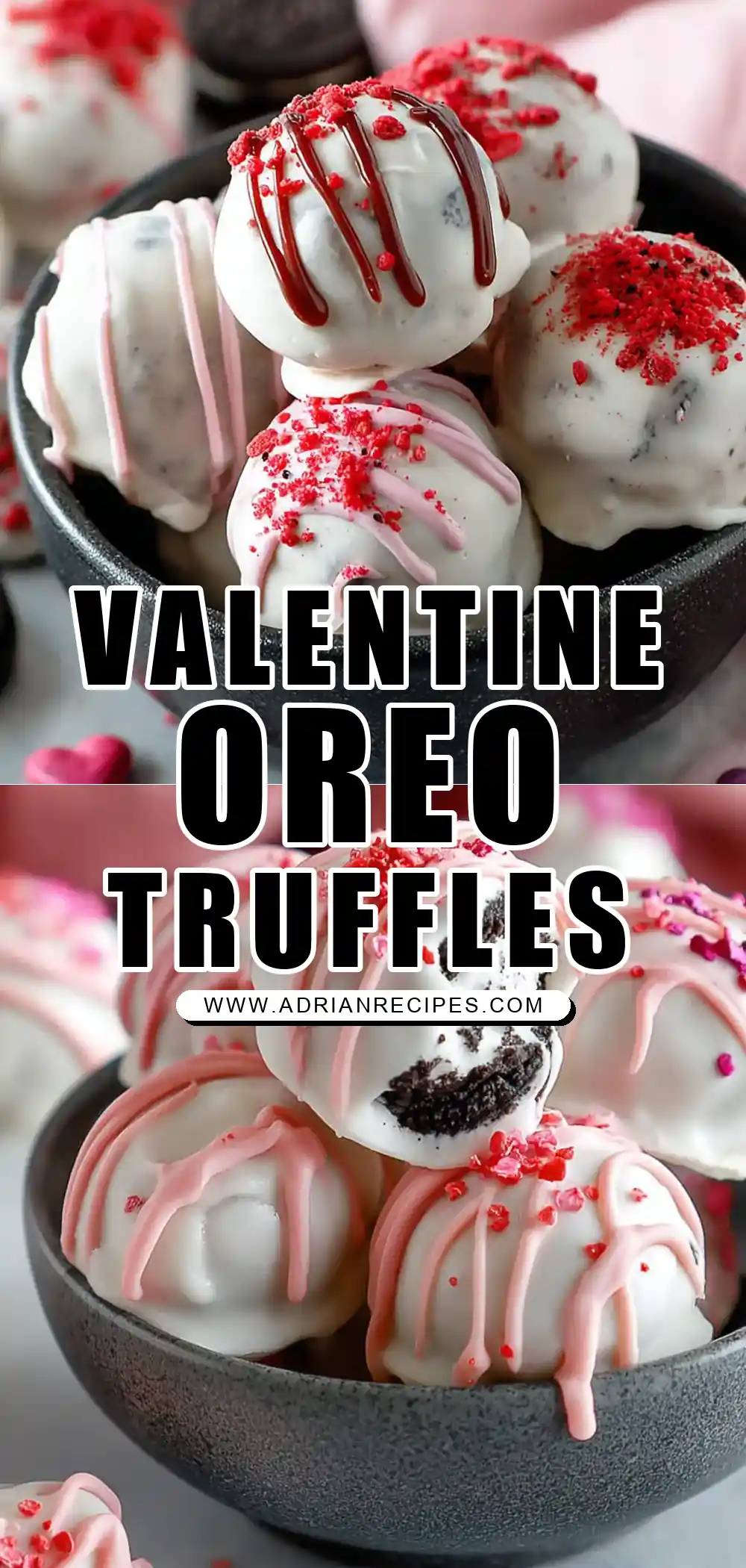 Valentine's Day Oreo Truffles