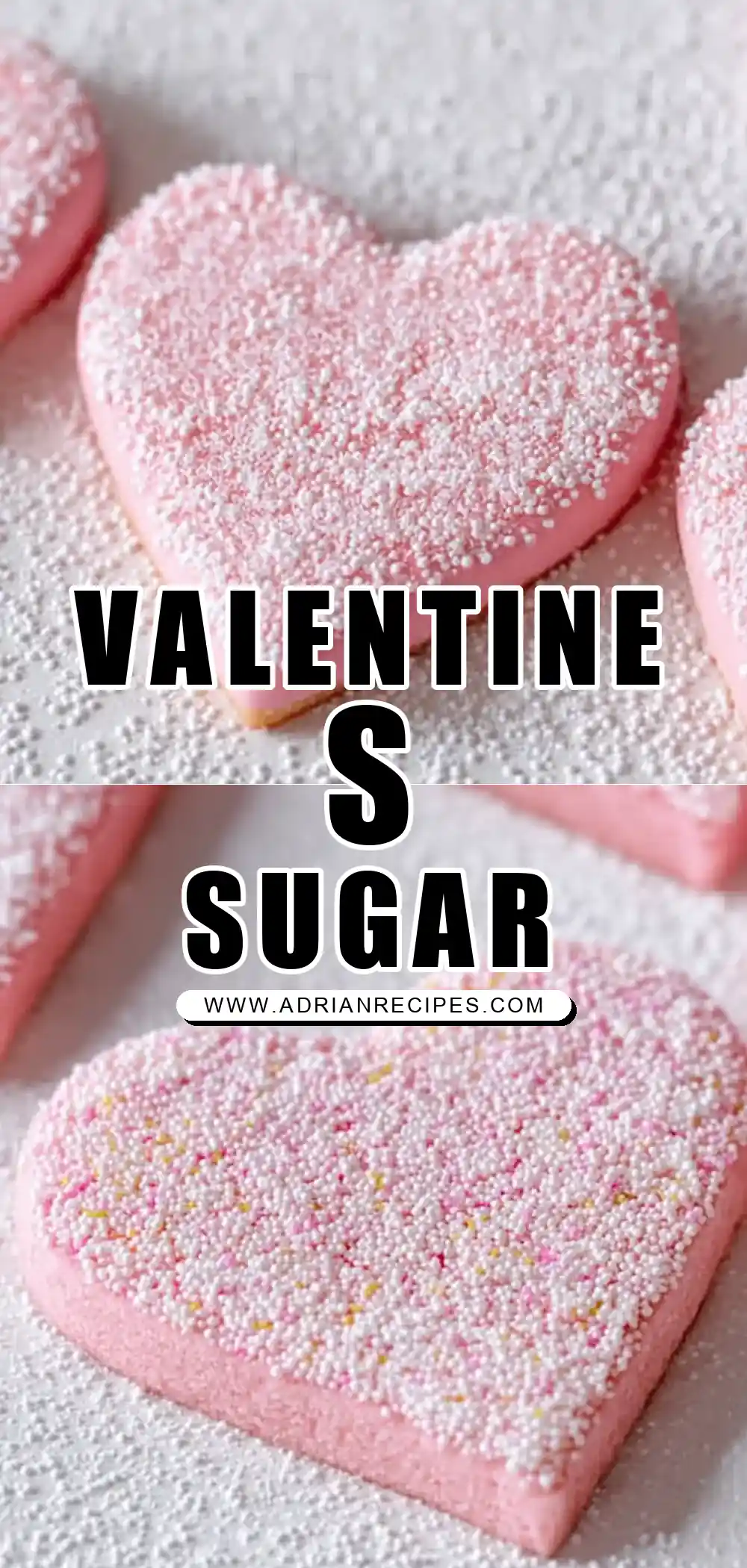 Fast and Easy Valentine's Sugar Cookies