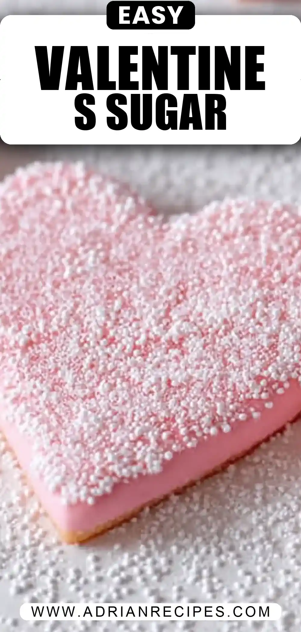 Fast and Easy Valentine's Sugar Cookies